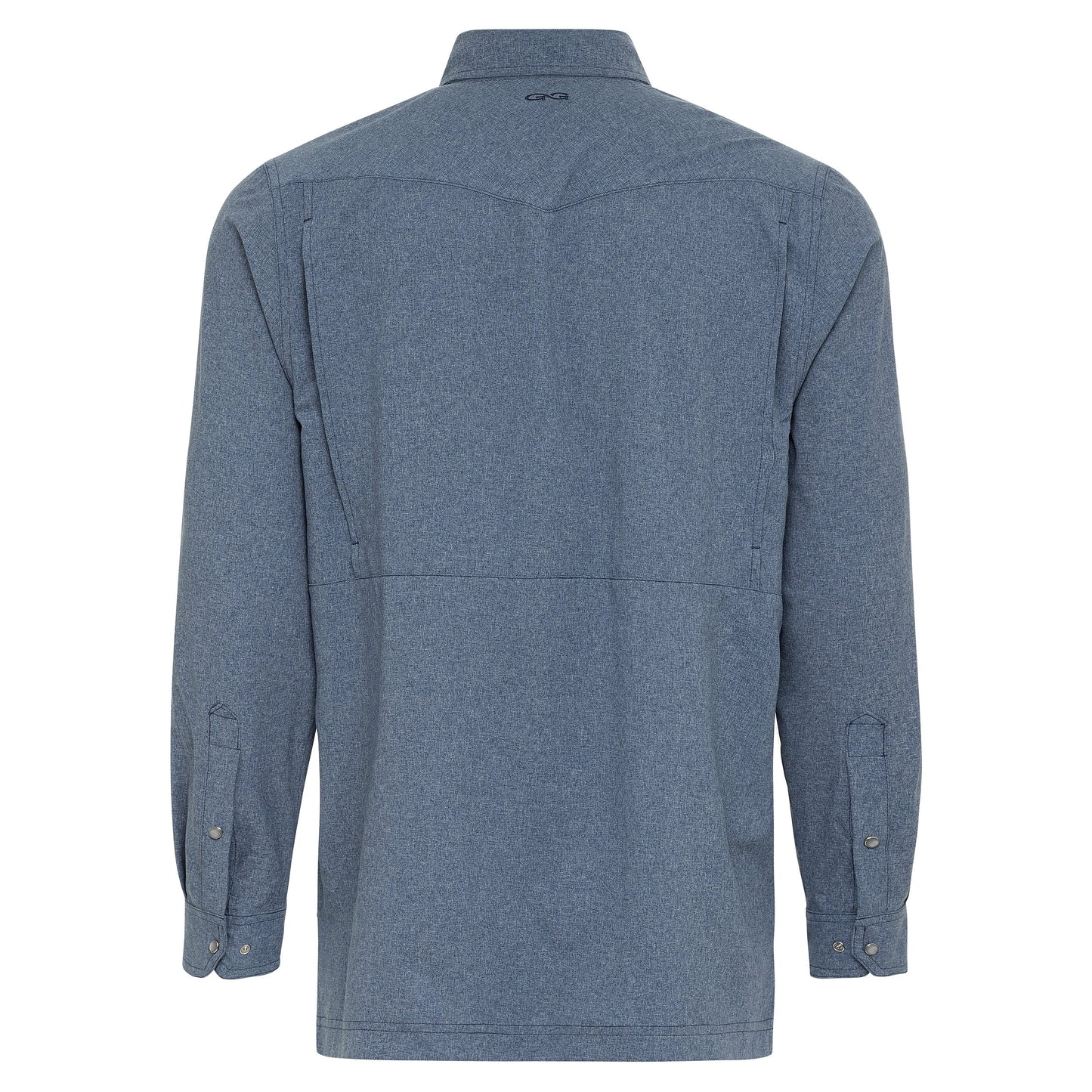 GameGuard Deep Water Pearl Snap Shirt | Long Sleeve