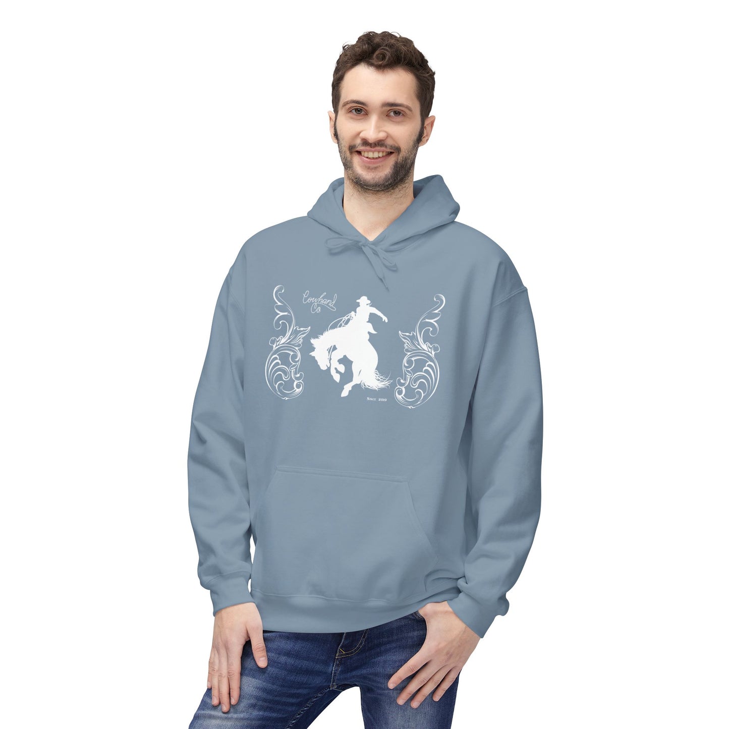 Cowhand Bronc Fleece Hoodie
