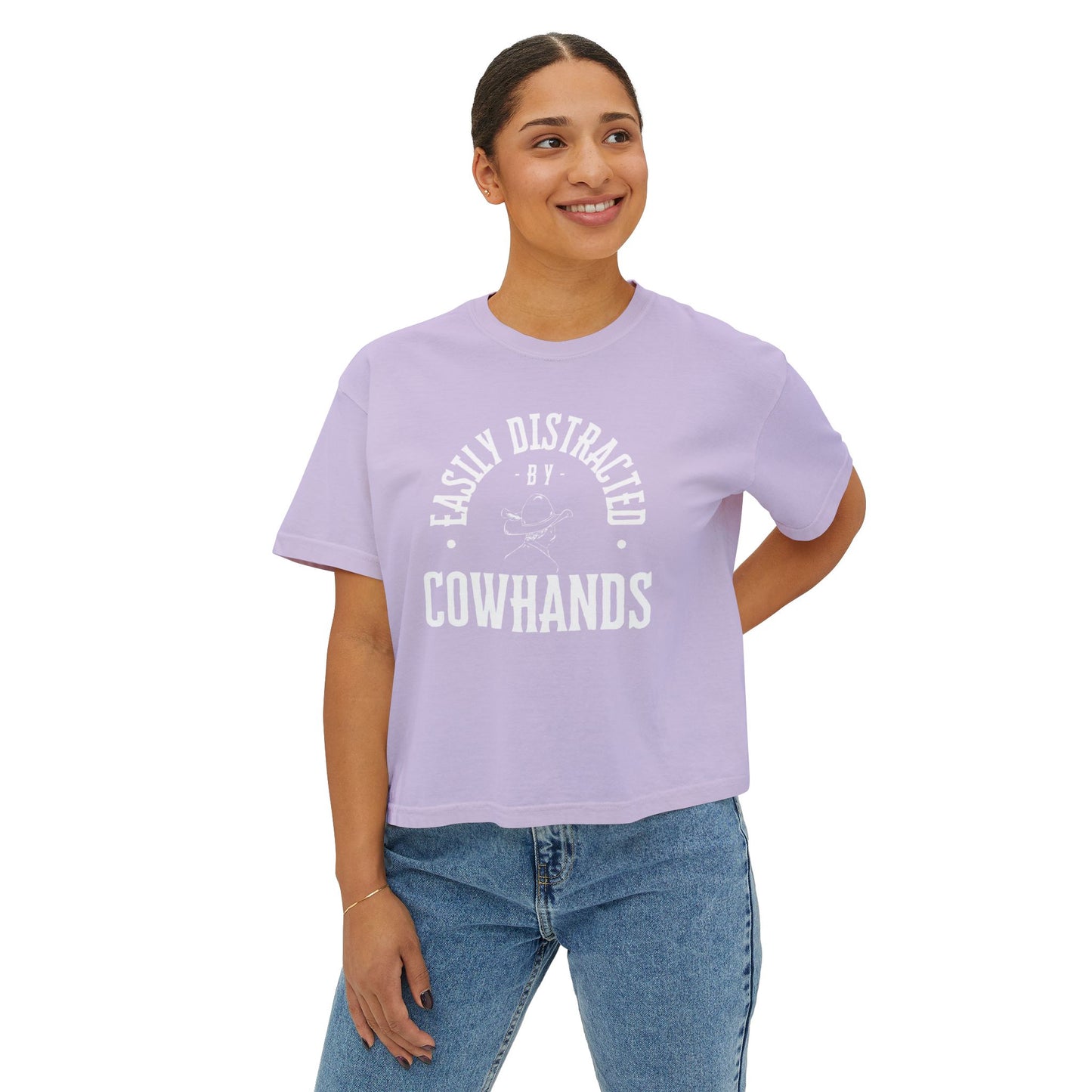 Cowhand Lover Women's Boxy Tee