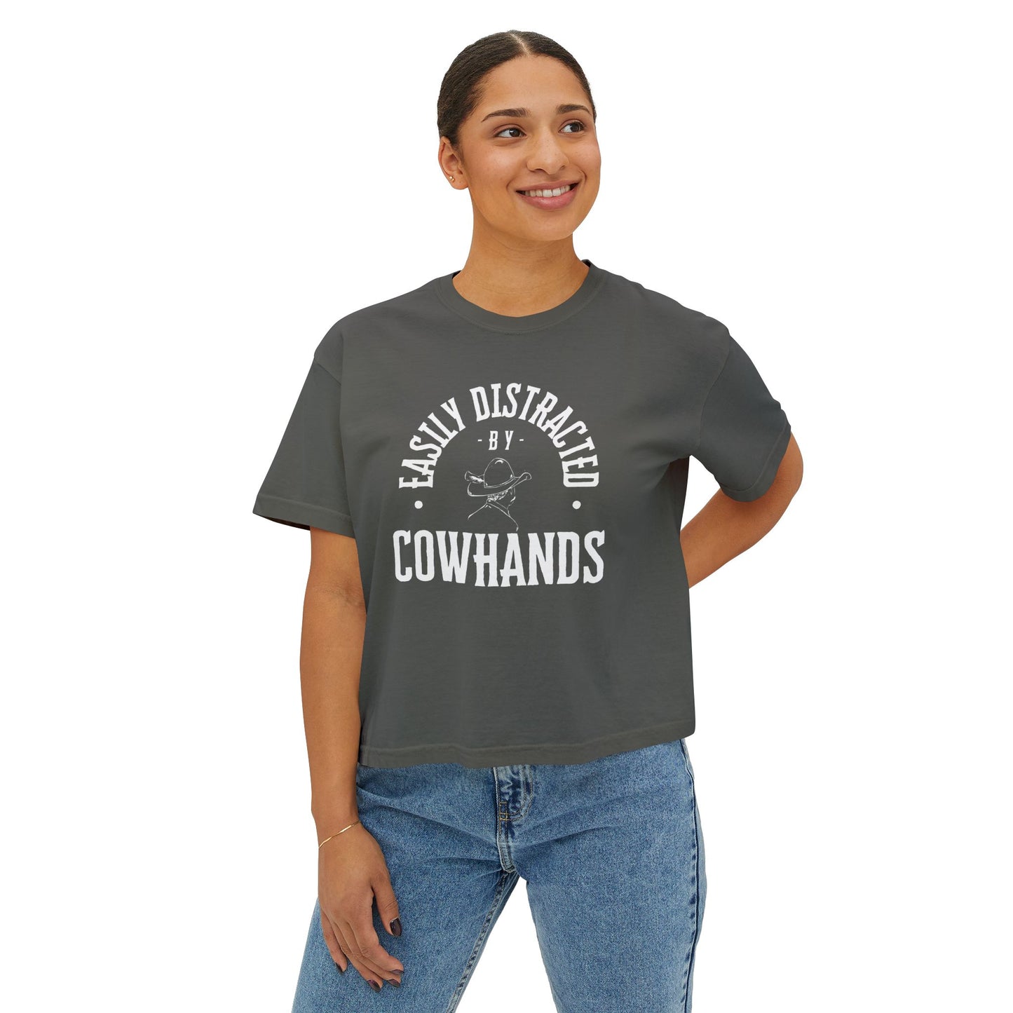 Cowhand Lover Women's Boxy Tee