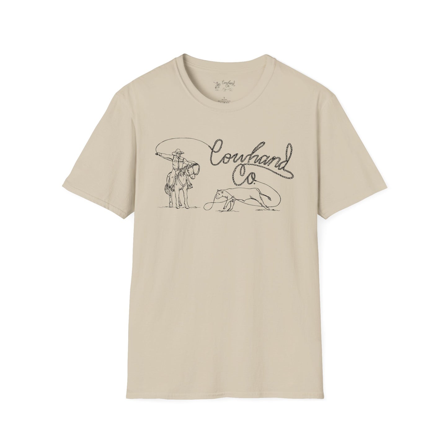 Cowhand Co. Logo Softstyle T-Shirt