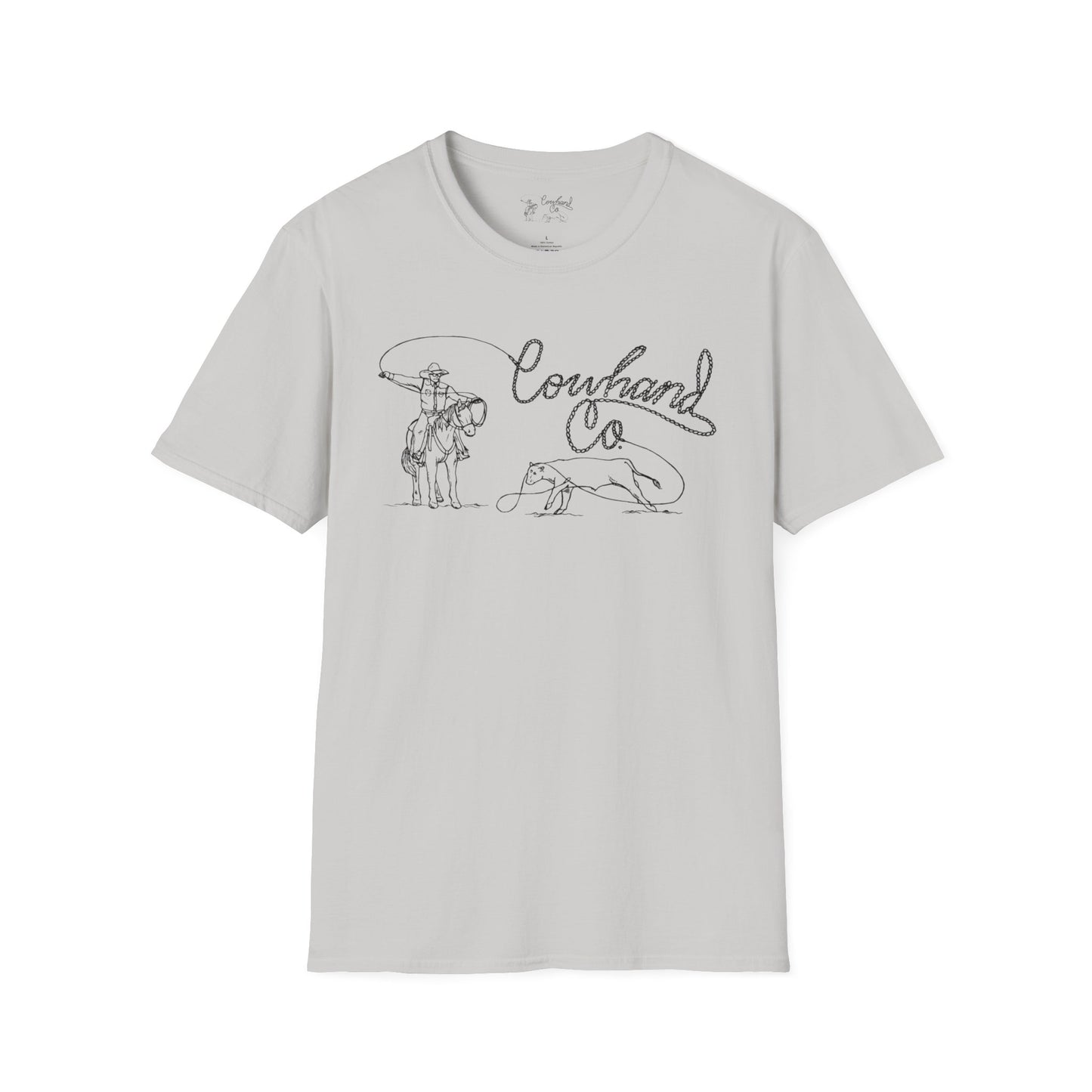 Cowhand Co. Logo Softstyle T-Shirt