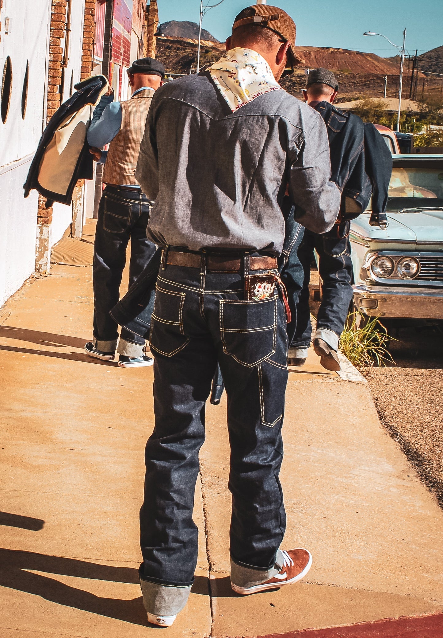 Branded Denim "John" Classic Raw Denim Jeans