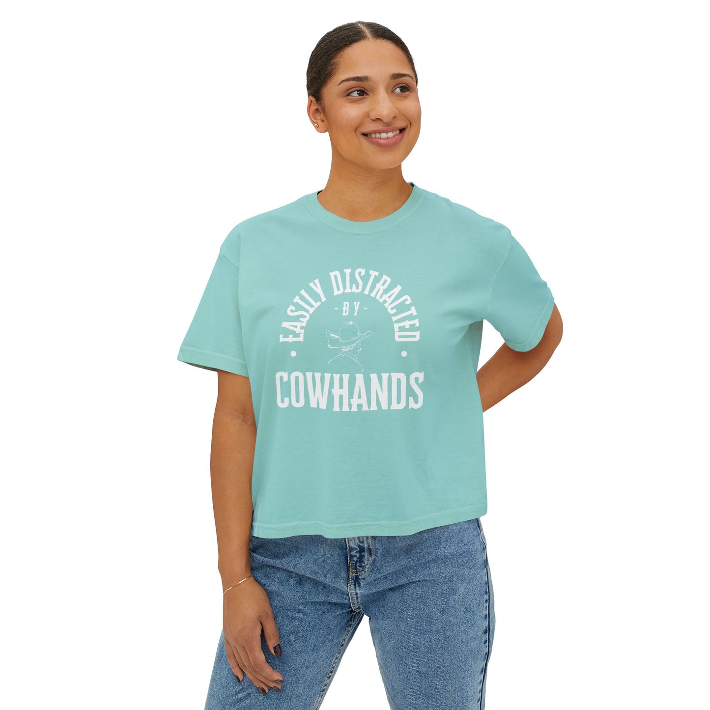 Cowhand Lover Women's Boxy Tee