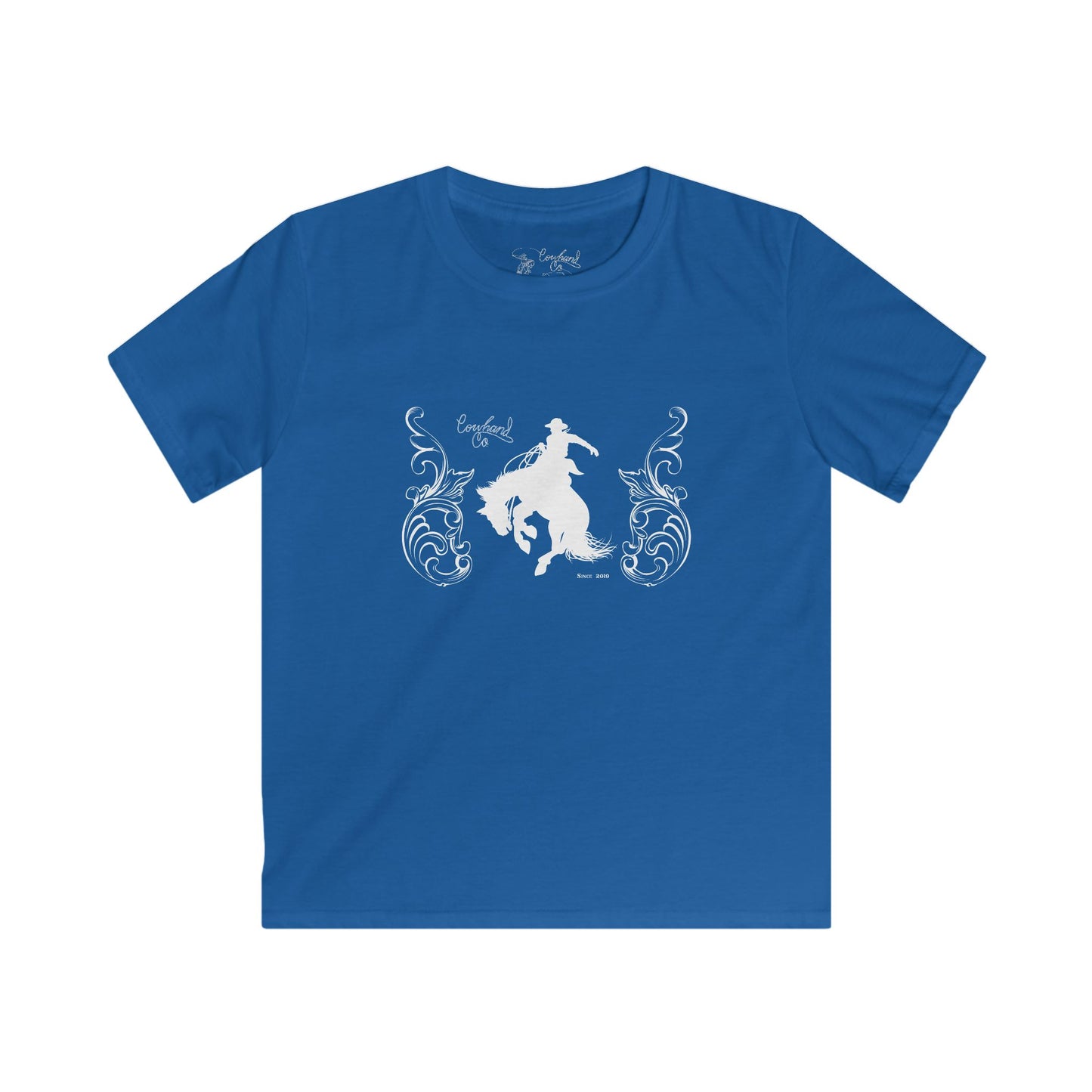 Kids Cowhand Bronc Softstyle Tee