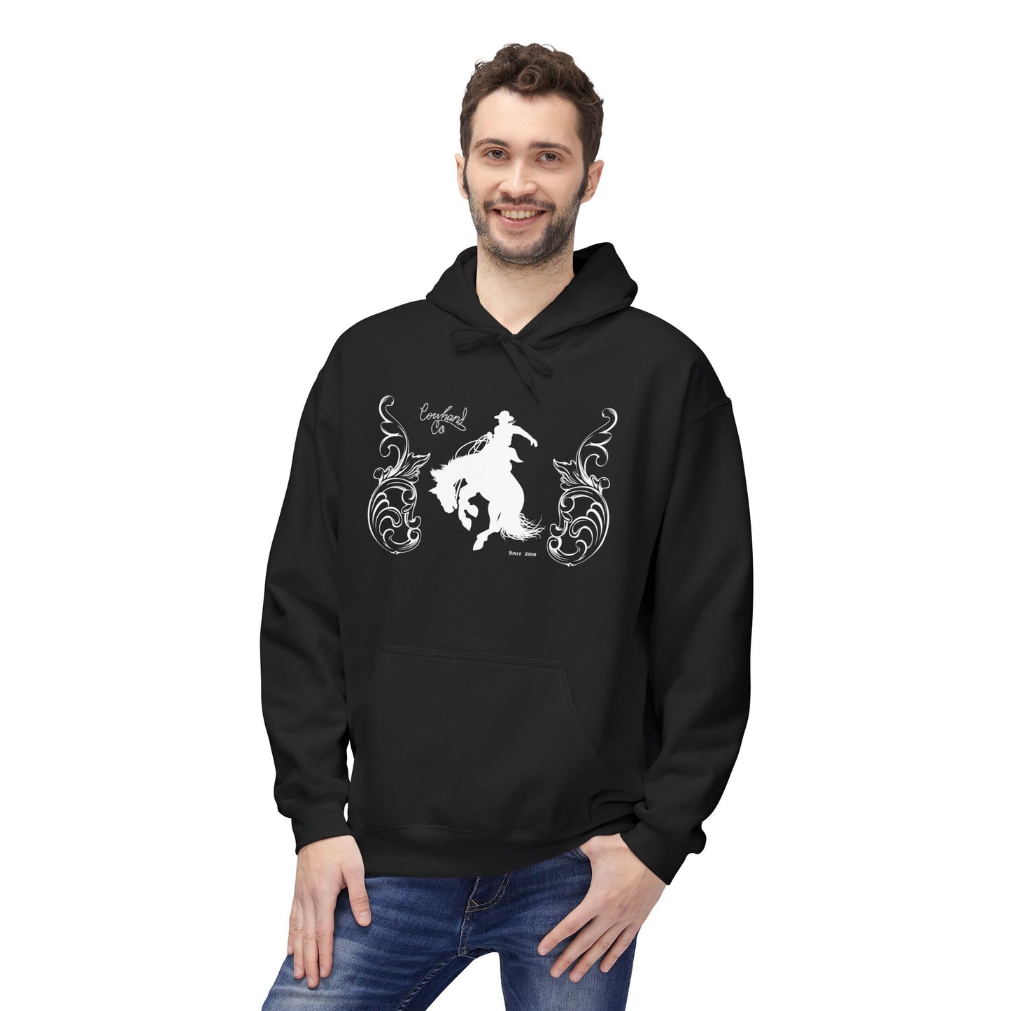 Cowhand Bronc Fleece Hoodie
