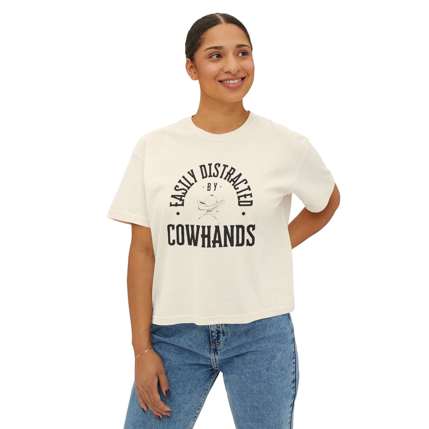 Cowhand Lover Women's Boxy Tee
