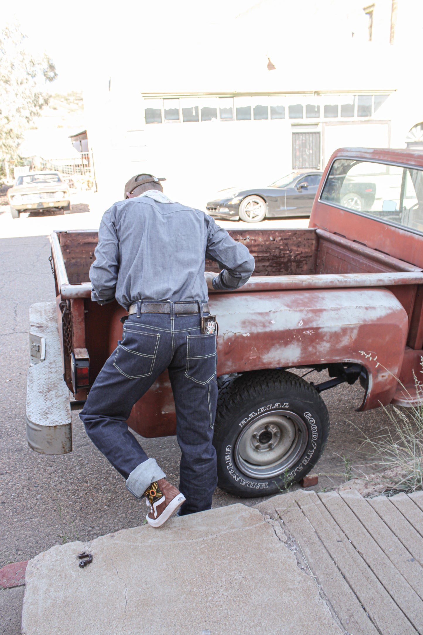 Branded Denim "John" Classic Raw Denim Jeans