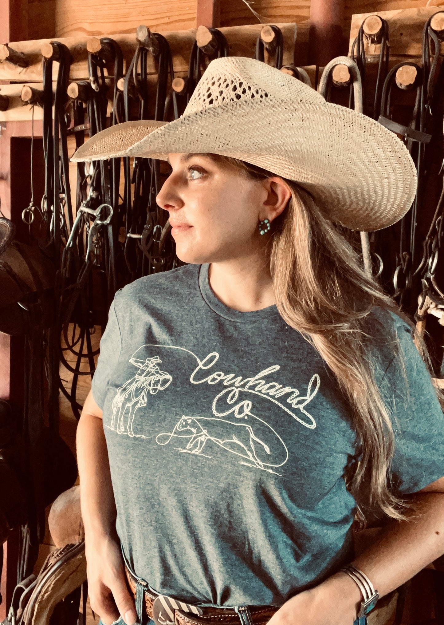 Cowhand Co. Logo Softstyle T-Shirt