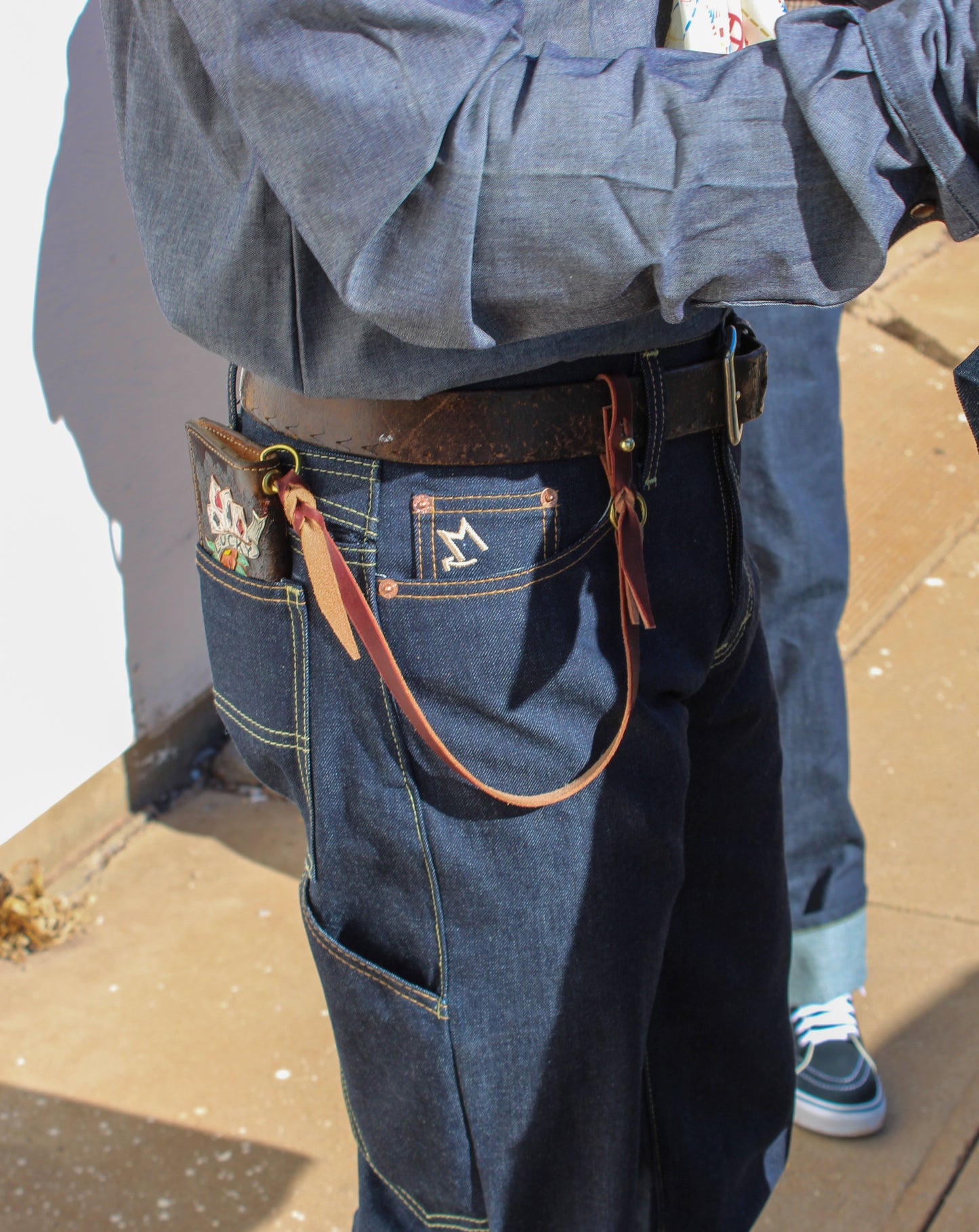 Branded Denim "John" Classic Raw Denim Jeans