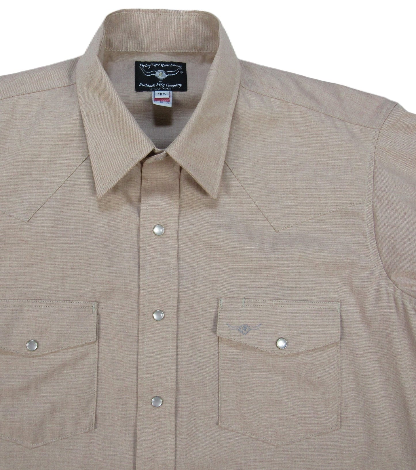 *PRE-ORDER* Flying R Ranchwear Solid Short Sleeve Pearl Snap Shirts