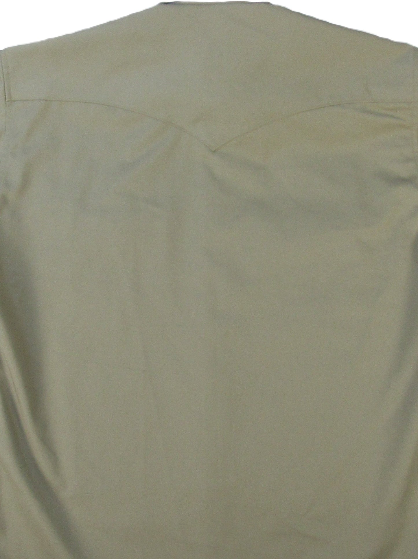 Flying R Ranchwear - Prairie Twill Solid - Khaki - Long Sleeve - Snaps - Classic Fit