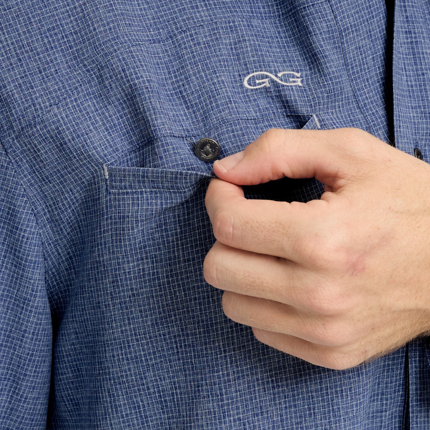 Indigo Maverick Shirt | Long Sleeve