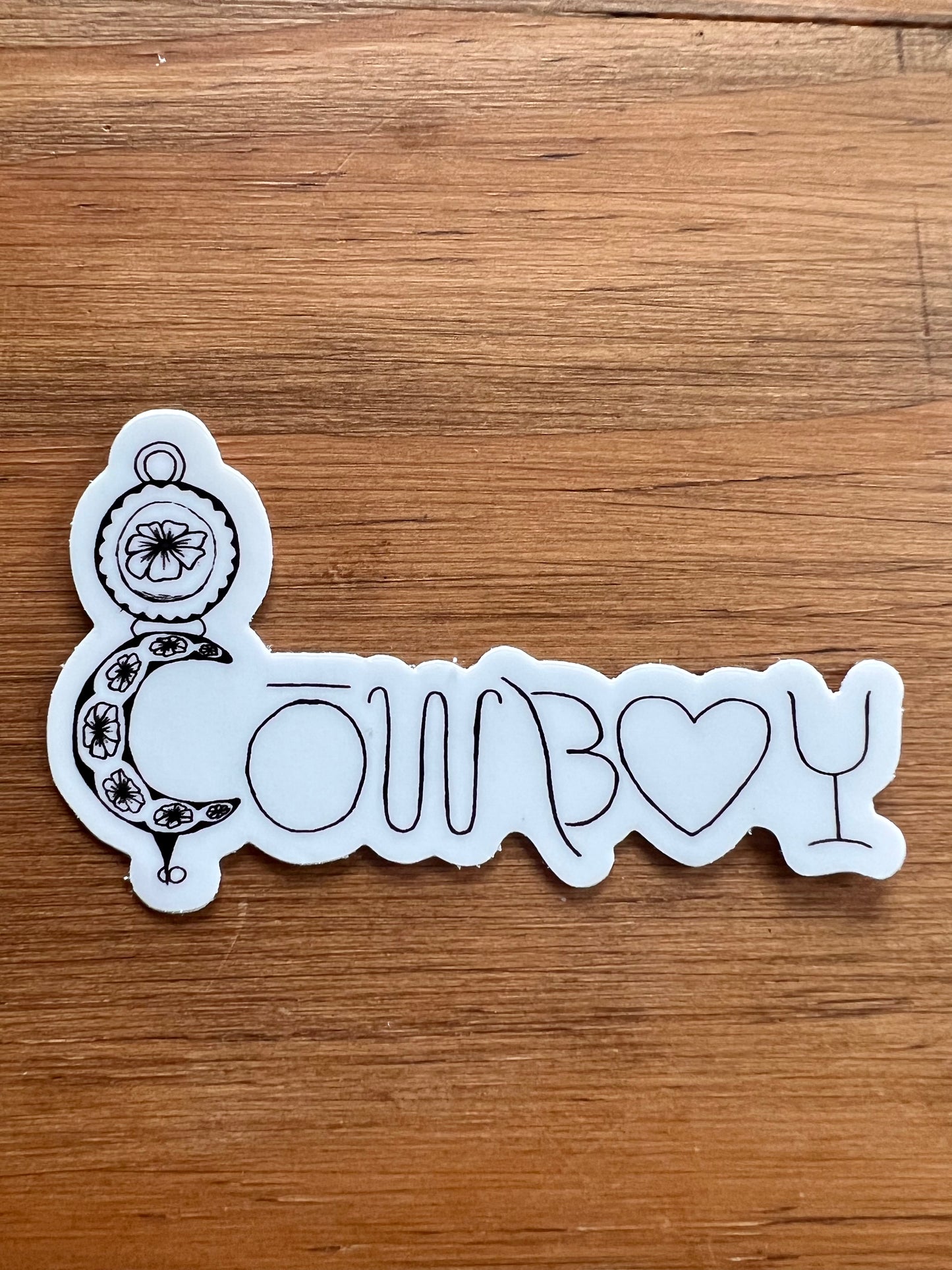 Cowboy Sticker