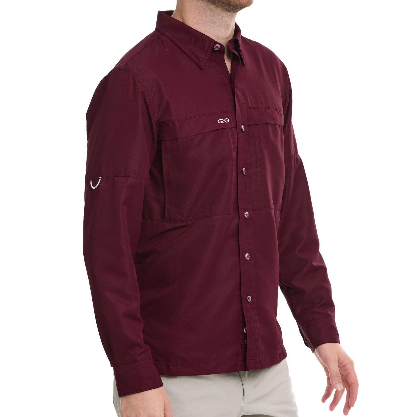 Maroon Explorer Shirt | Long Sleeve