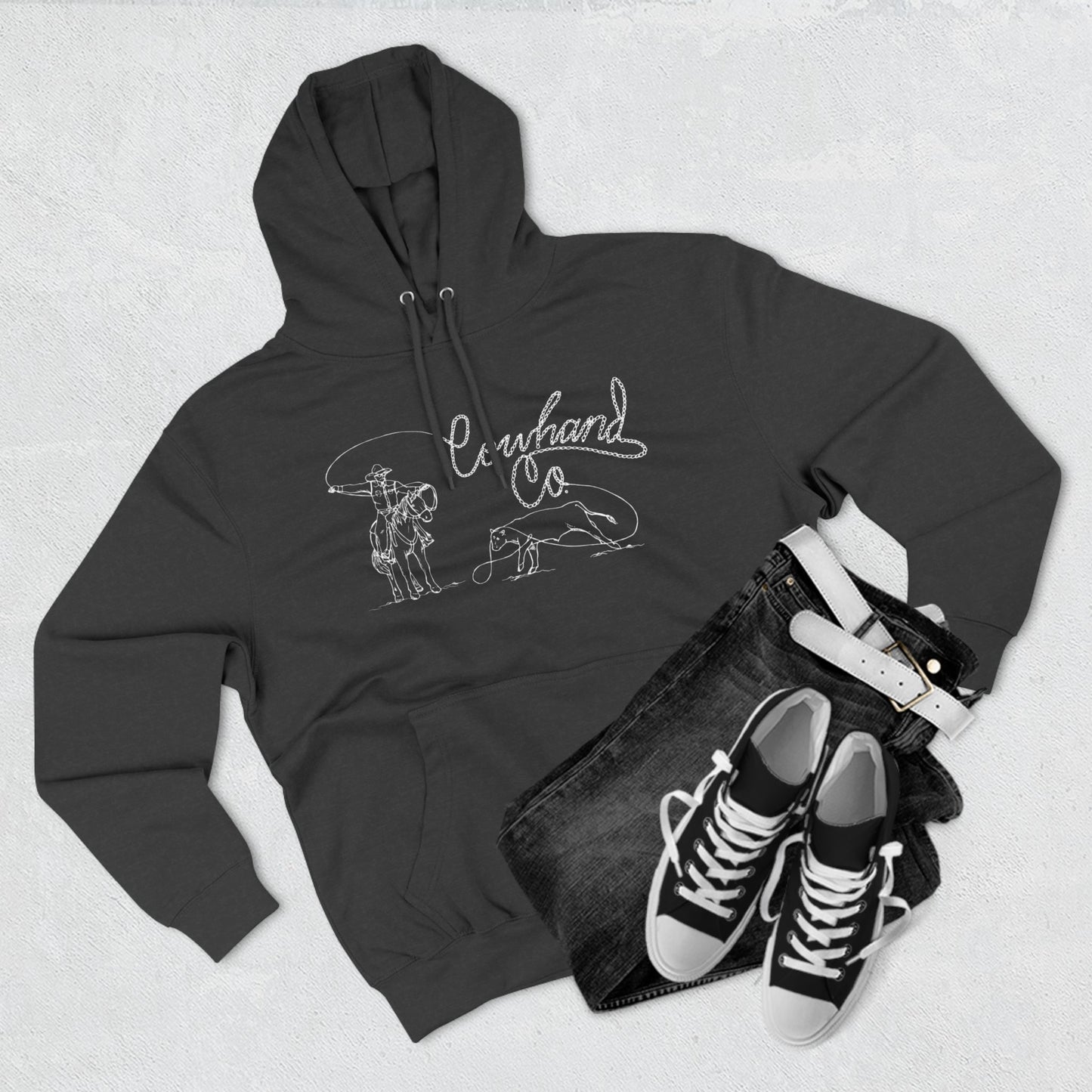 Cowhand Co. Logo Hoodie