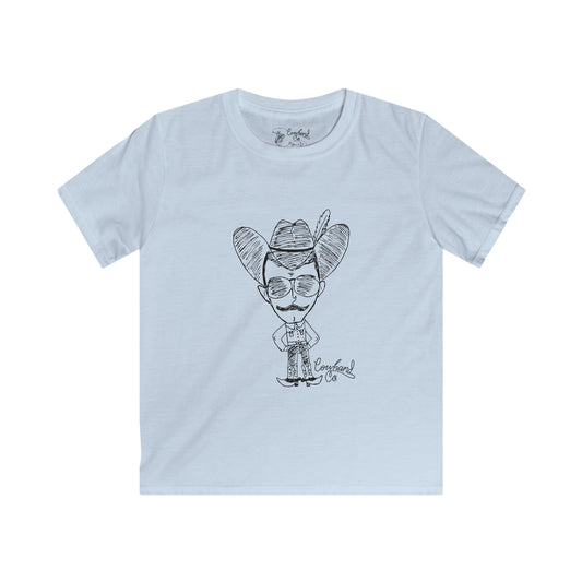 Kids Cowhand Cartoon Softstyle Tee