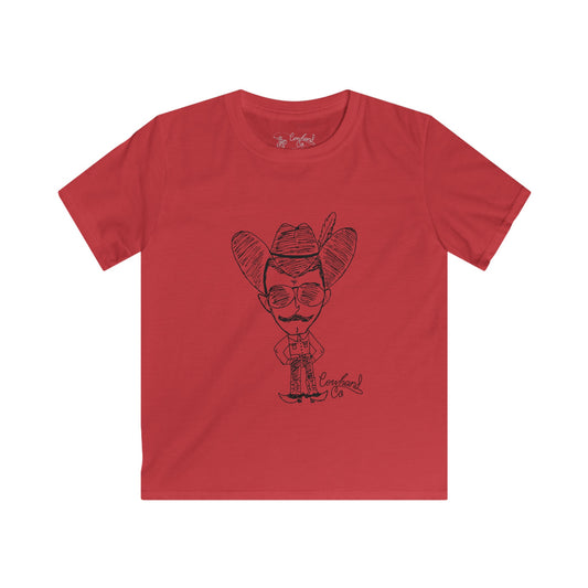 Kids Cowhand Cartoon Softstyle Tee