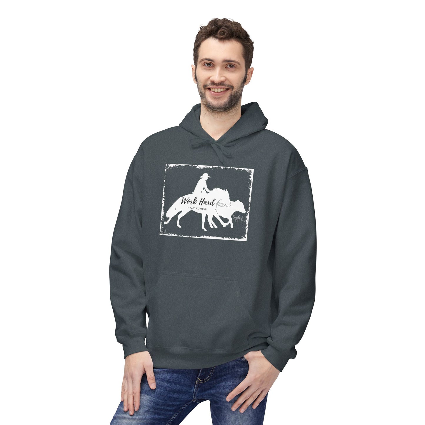 Work Hard Cowhorse Hoodie