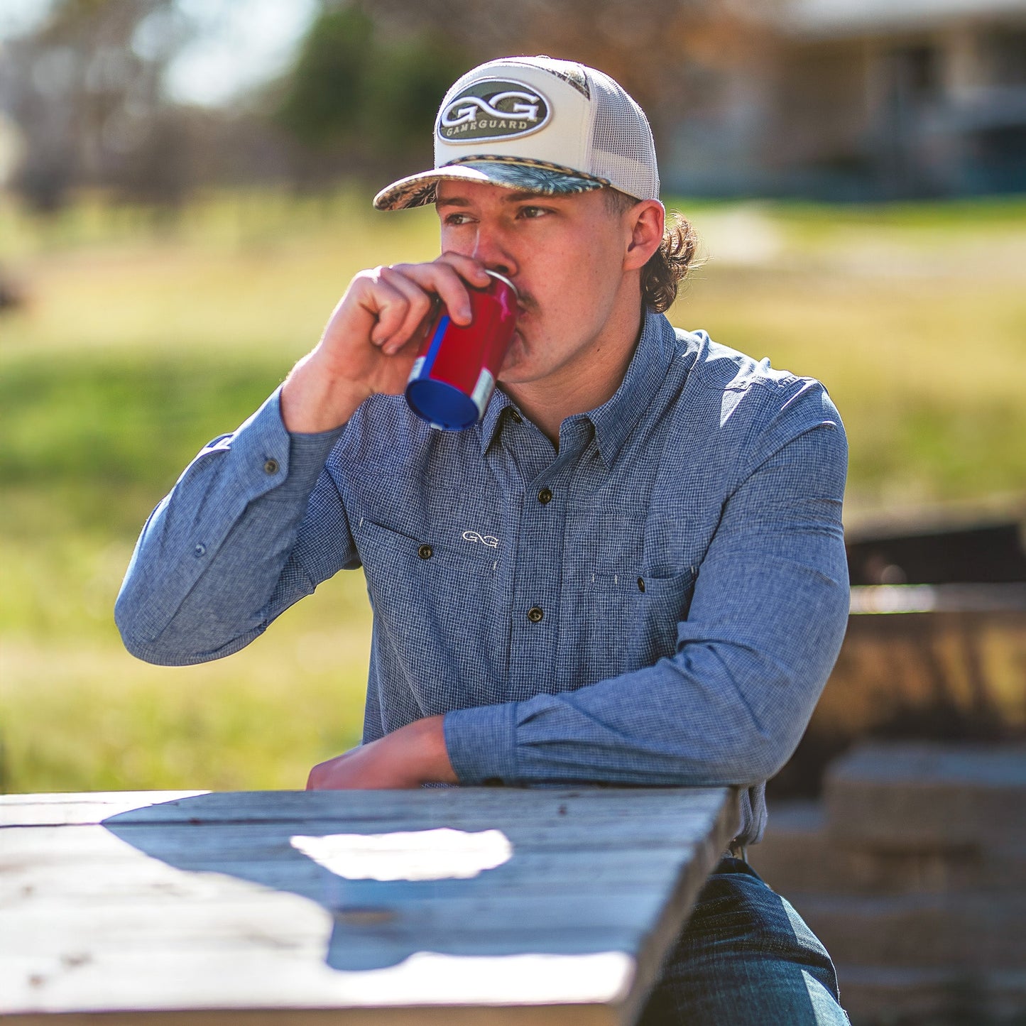 Indigo Maverick Shirt | Long Sleeve