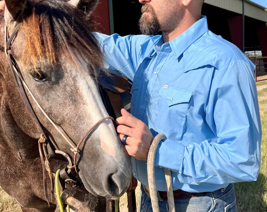 Ely Cattleman Pro Vented Solid Shirt