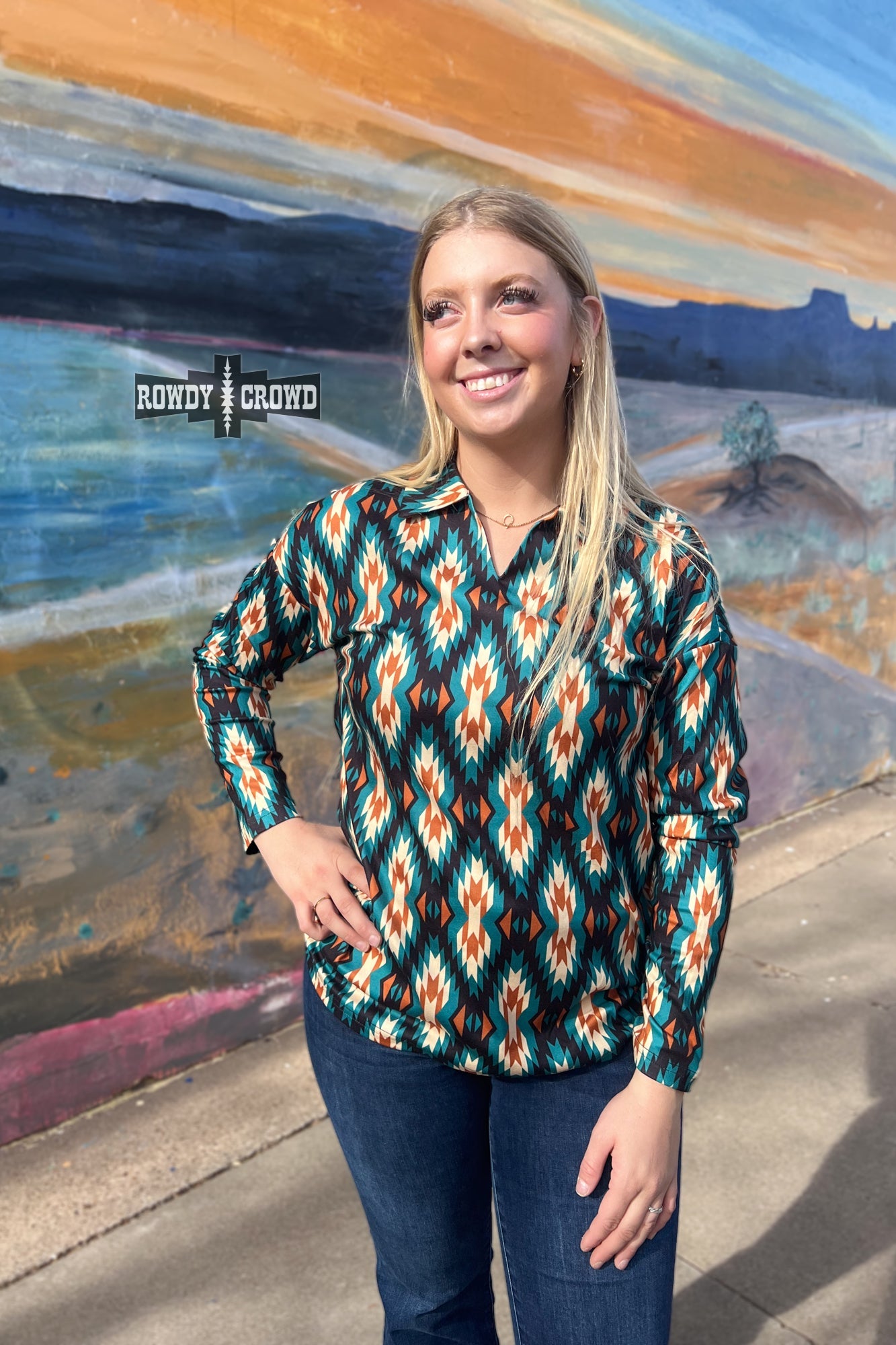 Women's Aztec Valley Top