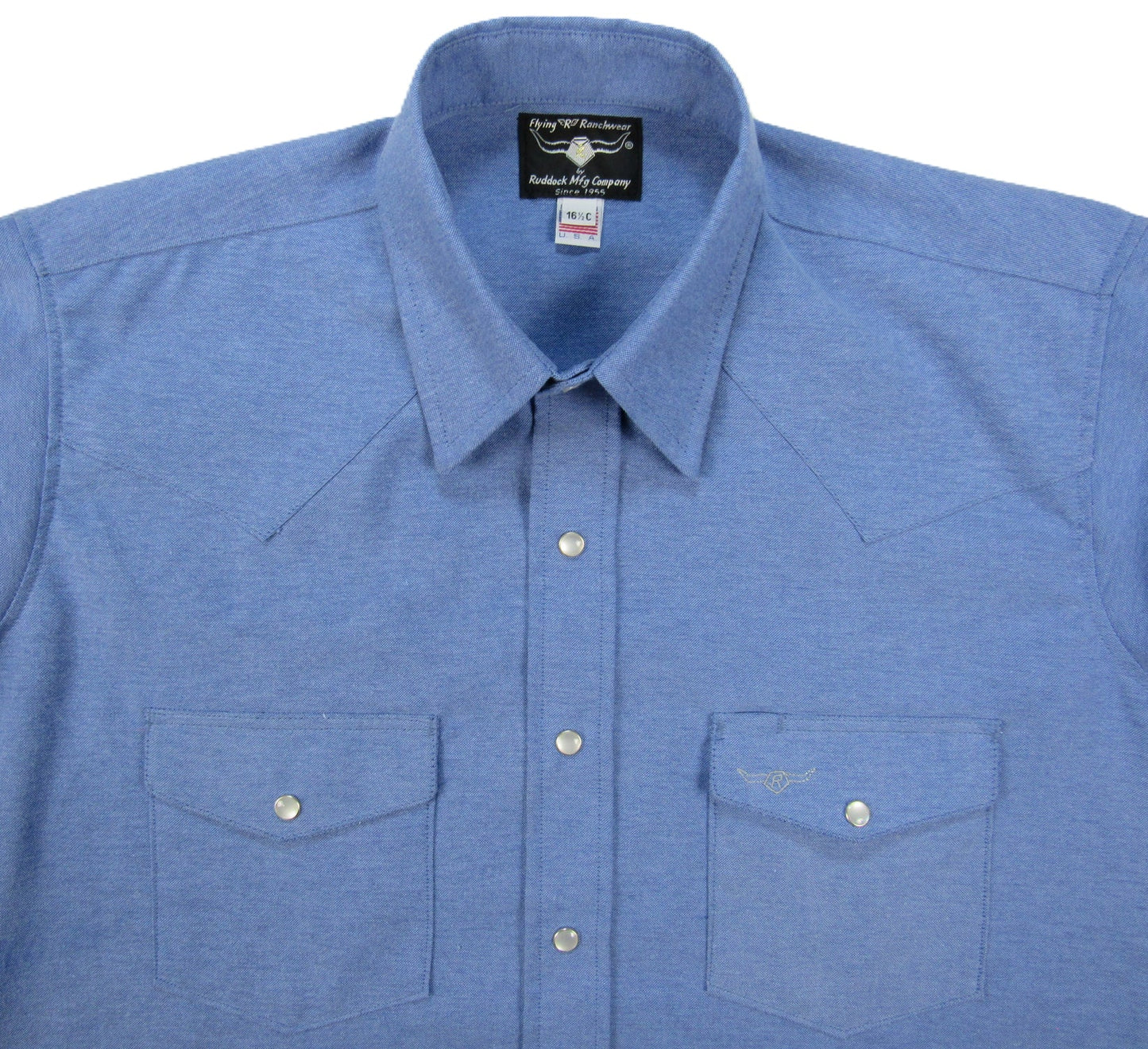 *PRE-ORDER* Flying R Ranchwear Solid Short Sleeve Pearl Snap Shirts