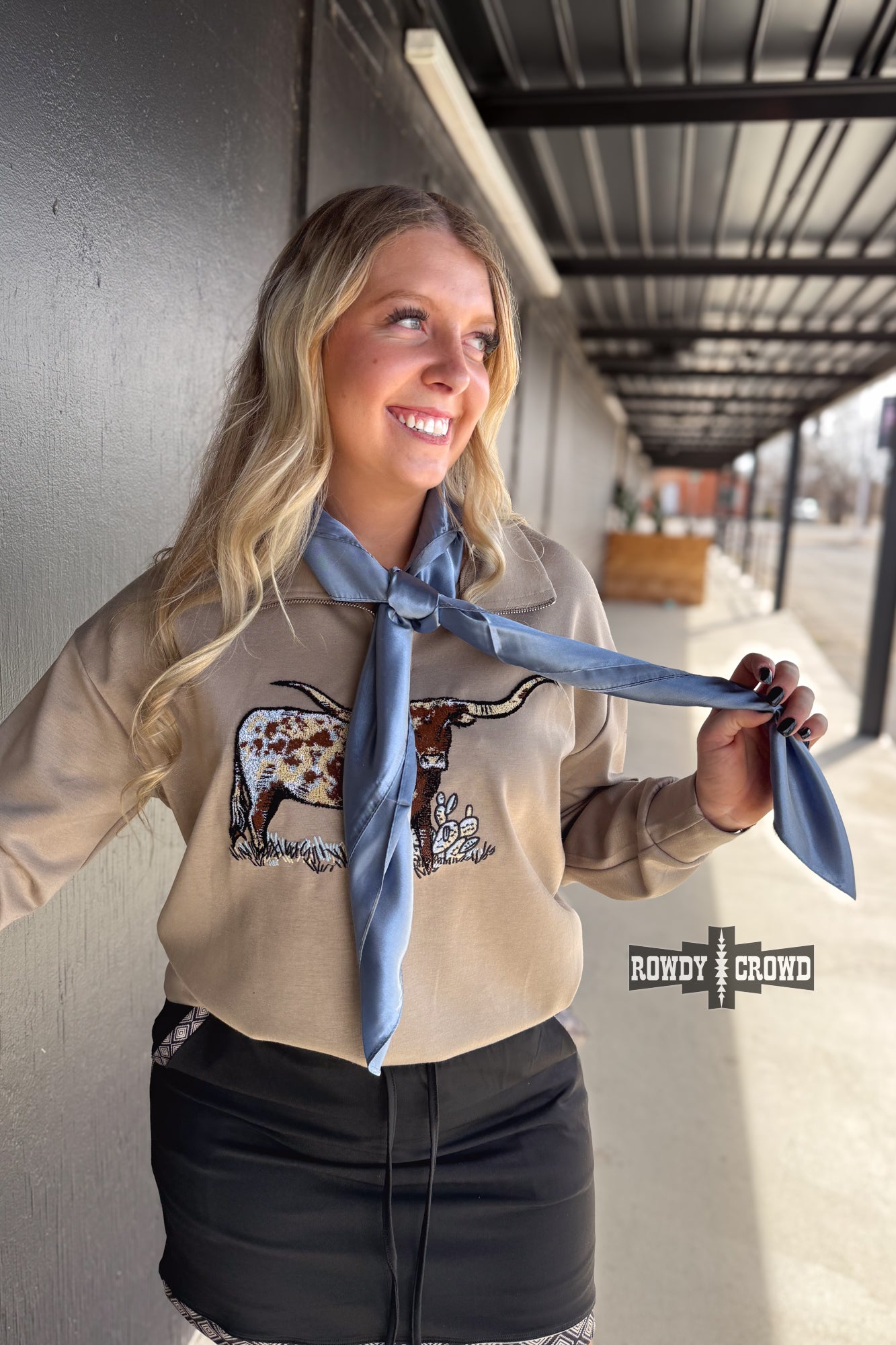 Solid Rowdy Crowd Wild Rags/ Scarves