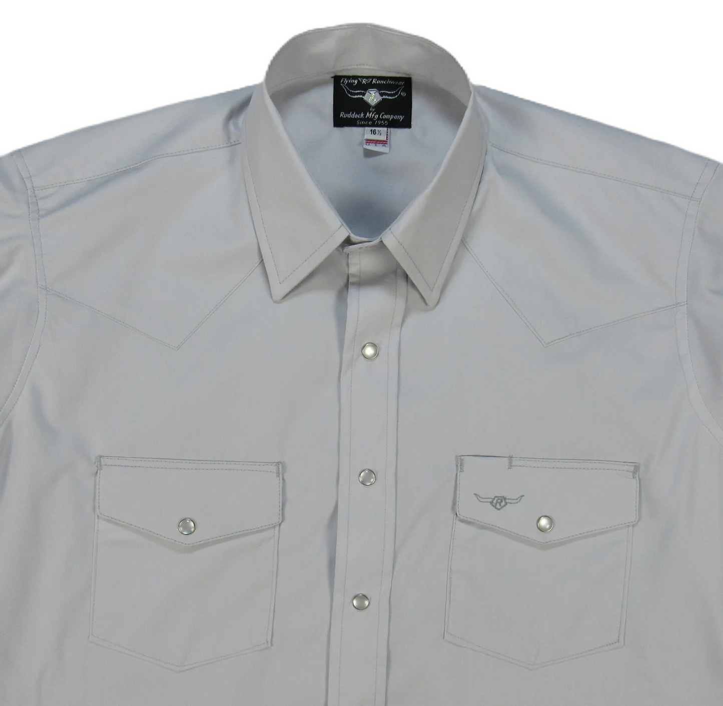 *PRE-ORDER* Flying R Ranchwear Solid Short Sleeve Pearl Snap Shirts