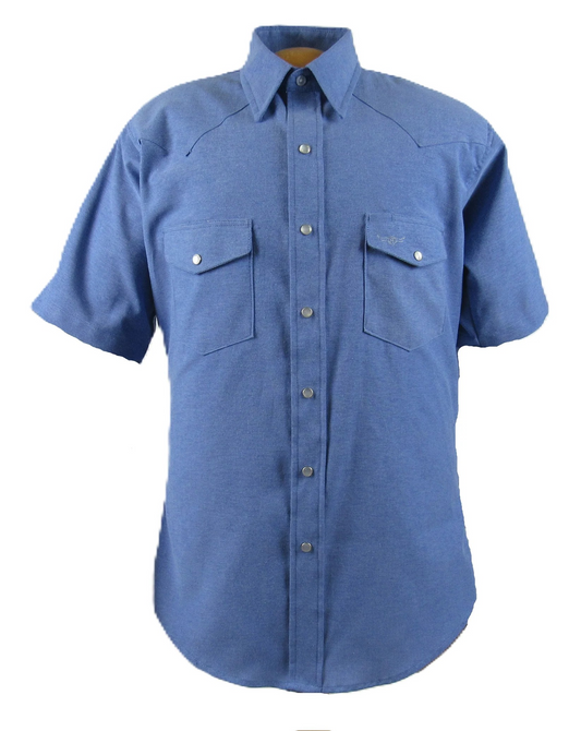 *PRE-ORDER* Flying R Ranchwear Solid Short Sleeve Pearl Snap Shirts