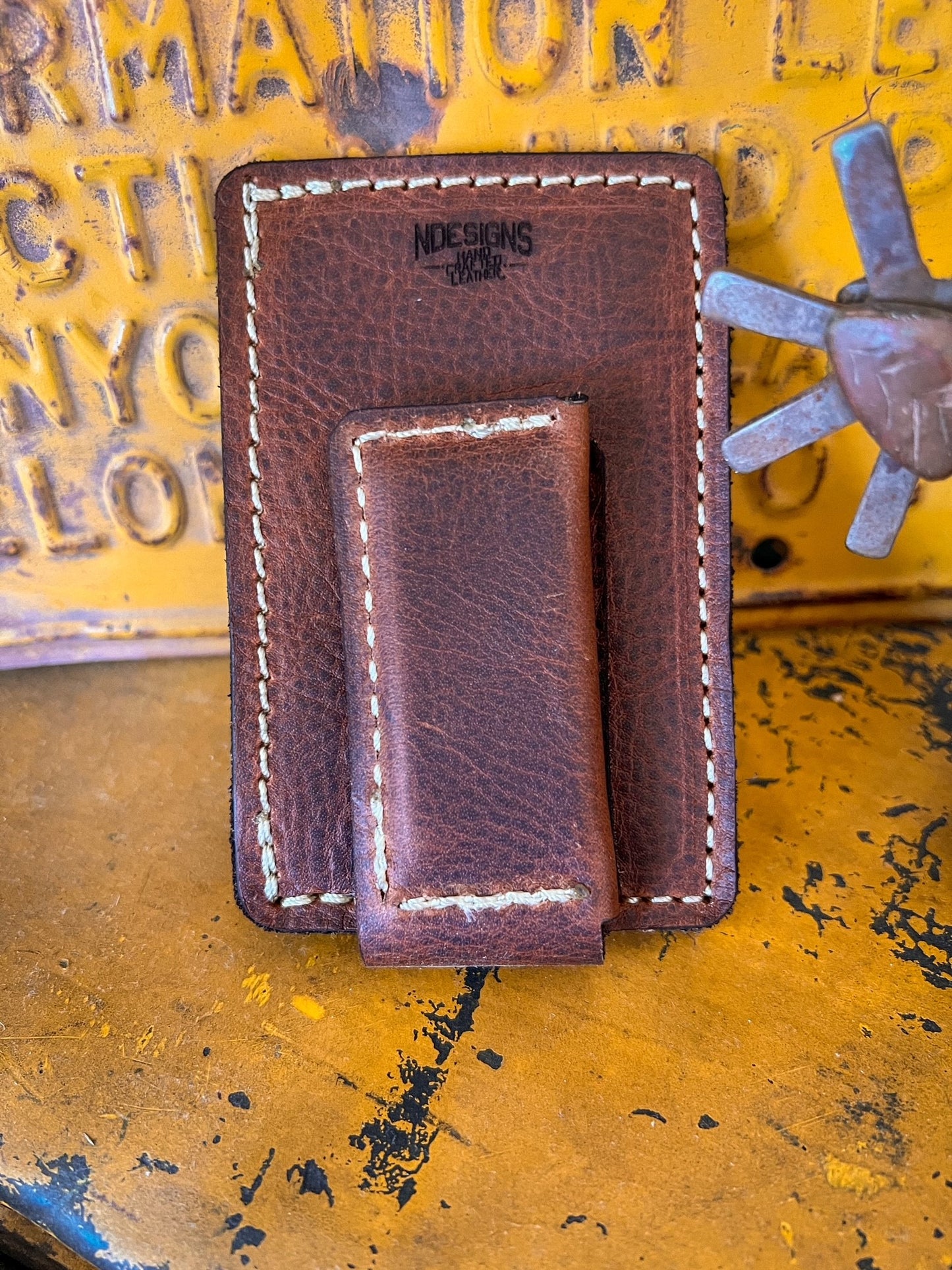 The Thrifty Cowhand Magnetic Wallet